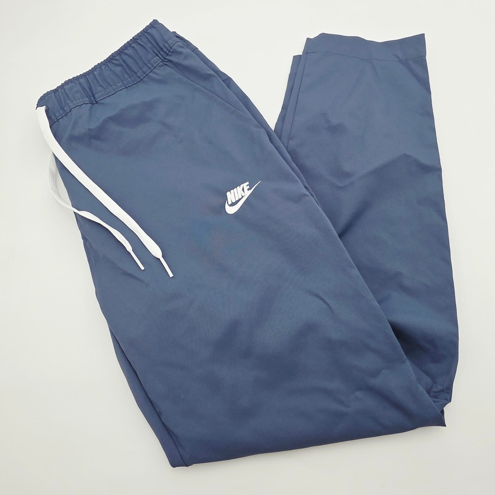 Nike Mens Sportswear Woven Track Pants Blue Joggers Medium M DX0623-491